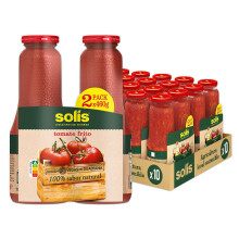 Sol?s Tomate Frito Cl?sico Frasco Cristal Sin Gluten - 2x460g - Pack de 10