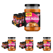 Maggi Salsa Asi?tica Tikka Masala 6 x 340 g (Paquete de 4)