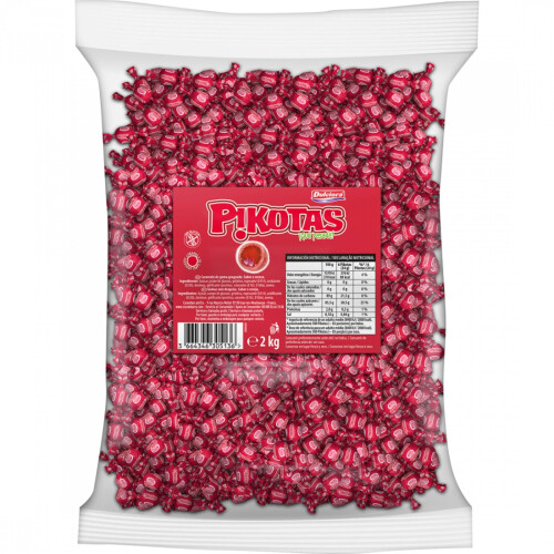 Dulciora, Caramelo masticable Pikotas- 2kg.