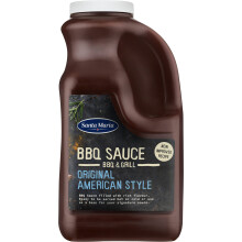 Santa Maria - Salsa Barbacoa, Sabor Barbacoa Dulce y Ahumado, Condimento para Carnes, Ideal para Acompa?ar en tus Comidas, BBQ Estilo Americano - 2575
