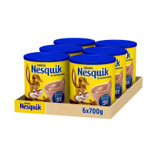 Nesquik NESTL? Instant?neo Cacao Soluble 700g Lata-Pack de 6
