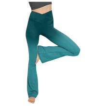 Leggings med fickor Enfärgade hög midja Casual ankel smala leggings