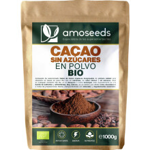 Cacao sin Az?cares en polvo BIO | 100% Puro y Natural | Habas de Cacao desgrasadas Org?nicas | Intenso sabor a chocolate | Primera Calidad