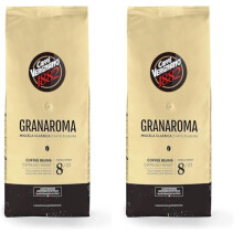 Caff? Vergnano 1882 en Granos Granaroma - 1 pack x 1 kg (Paquete de 2)