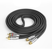 Cable de extensión 2RCA macho a 2RCA hembra Cable de extensión 2RCA 2RCA macho
