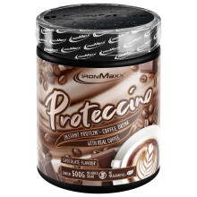 IronMaxx Proteccino ? Chocolate 500g lata | Caf? con prote?na con extracto de caf? aut?ntico y cafe?na | Sin az?cares a?adidos ni conservantes