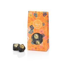 Venchi - Caja Regalo Murrine con 16 Chocoviar 75%, Bombones con Granillo de Chocolate Negro 75%, 300 g, Sin Gluten, Sin Colorantes, Sin Conservantes,