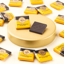 Venchi - Granblend Extra Fondant Aroma Barrica 80%, 1 kg - Bombones con Mezclas de Cacao Seleccionadas - Sin Gluten - Vegano