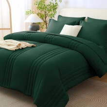 Σετ παπλωμάτων 7 τεμαχίων Queen σε χρώμα Emerald Green