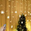 Snowflake Icicle Lights 13ft 18 Snowflakes 8 Modes 1