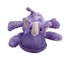 KONG - Cozie Rosie Rhino - Indoor Cuddle Squeaky Plush Dog Toy - For