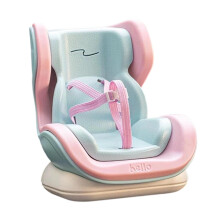 Cadeirinha de boneca para carro com almofada macia e clipe de ventilação