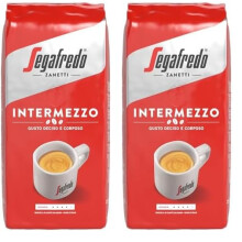 Segafredo, Caf? de grano tostado (Intermezzo) - 1000 gr. (Paquete de 2)