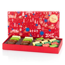 Venchi - Colecci?n Navidad - Caja regalo con Minilingotes y bombones Gianduiotto surtidos, 230 g - Idea de regalo - Sin gluten