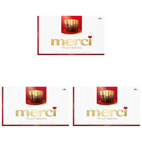 Merci Bombones de Chocolates - 1 Paquete de 1200 gr