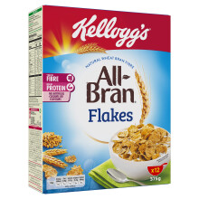 Kellogg's All-Bran Flakes 375g (Paquete de 8)