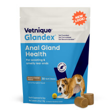 Glandex Fibre Supplements Dog Soft Chews with Pumpkin for Dogs,