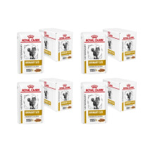 Royal Canin Veterinary Diet Feline Urinary S/O Moderate Calorie Gravy Pouches 48 x 85g