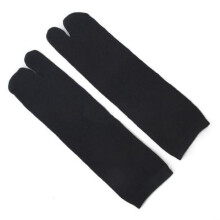 Lot de 3 paires de chaussettes Tabi élastiques en coton, chaussettes à orteils séparés pour hommes et femmes, style tongs kimono japonaises