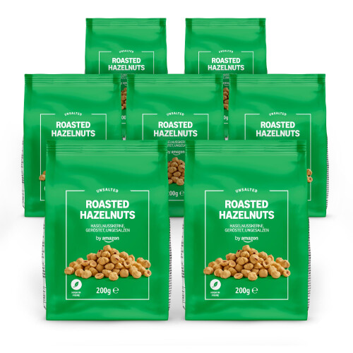 Avellanas Tostadas, 200g - paquete de 7