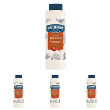 Hellmann's - Salsa Brava, 850 ml (Paquete de 4)