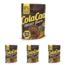 ColaCao Cacao Puro sin Aditivos, 250g (Paquete de 4)