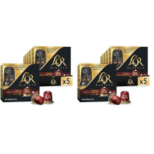 L'OR Barista C?psulas Dobles de Caf? Barista | Intensidad 13 | 50 C?psulas Compatibles con Cafeteras L'OR Barista - Amazon Exclusive (Paquete de 2)