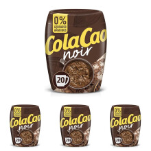 ColaCao Noir 0% Az?cares A?adidos, 300g (Paquete de 4)