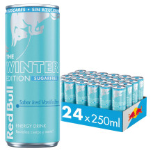 Red Bull Bebida energ?tica Edition vainilla helada y bayas Sin Az?car Can 24 x 250 ml