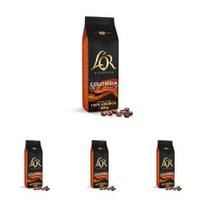 L'OR Espresso Colombia Caf? en Grano Natural 100% Ar?bica - Intensidad 8 | 500g (Paquete de 4)