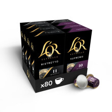 L'OR Espresso Surtido Intenso de C?psulas de Caf? 3 sabores | Intensidades 10 a 12 | 80 C?psulas Compatibles Nespresso (R)*