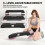 Homcom HOMCOM Aerobic Step Three-Level Adjustable Exercise Stepper, Black and Pink 4
