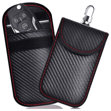Key Fob Protector Pouch, Upgraded Signal Blocking, Anti-Theft, for Keyless Car Key, 2 Pack By