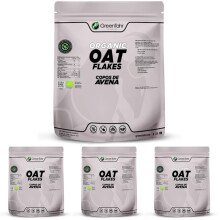 Green Tahr Copos de Avena Integral Sin Gluten 1kg, Alto Contenido en Fibra, Copos Ecol?gicos para Tortitas, Galletas, Reposter?a y Porridge, Avena Ins