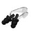 Swimming Nose Protector Black Silicone 1 Set 1