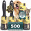 Tydi Pet Lint Rollers - 500 Sheets of Lint Roller Refills & 2 Handles 1