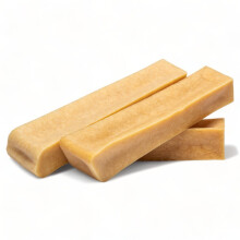 Dilecti Natural Dog Chews - Delicious, Hard and Long Lasting Yak Chews for Dogs, Dog Treats for Dental Care, Dental Sticks for Healthy Teeth - XL size