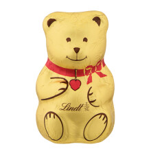 Lindt Osito de chocolate con leche, cremoso y suave, 24 figuritas de chocolate de 40g