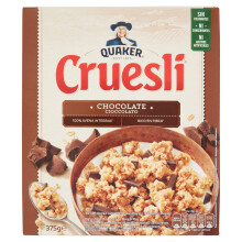 Quaker Cruesli Chocolate, 375g (Paquete de 6)