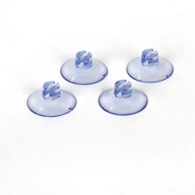 12Pcs Silicone Suction Cup Cable Holders, 1.7" for String Lights & Cables – Home/Kitchen Organization