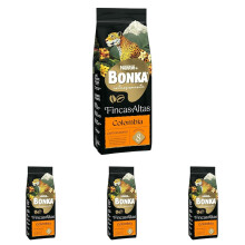 Bonka Caf? Grano Colombia 500g, intensidad 8 (Paquete de 4)