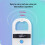 Dual Frequency Portable Pet Tag Reader, 135x60x14mm, USB Rechargeable 6