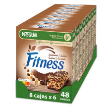 Fitness Chocolate Barritas pack de 8 x 6 (48 barritas)