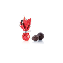 Venchi, Cometa Rossa, 1 kg de Bombones, Chocolate Extra Amargo al 75%, Sin Gluten, Sin Colorantes y Sin Conservantes, Marcador de Mesa Navide?o