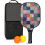 Σετ ρακέτες Pickleball με 2 μπάλες και τσάντα – Ρακέτες από fiberglass με λουλούδια, 1