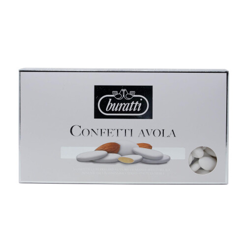 Buratti Confetti Avola Almendras Blanco 1000 g