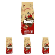 Bonka Caf? Grano Descafeinado 500 g (Paquete de 4)