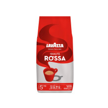 Lavazza, Qualit? Rossa, Caf? en Grano Natural, Ideal para la M?quina de Caf? Espresso, con Notas Arom?ticas de Chocolate y Frutos Secos, Ar?bica y Rob
