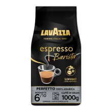 Lavazza, Espresso Barista Perfetto, Caf? en Grano Natural, Ideal para M?quina de Caf? Espresso o Superautom?tica, con Notas Arom?ticas Florales, 100%