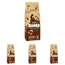Bonka Caf? Grano Natural 500 g (Paquete de 4)
